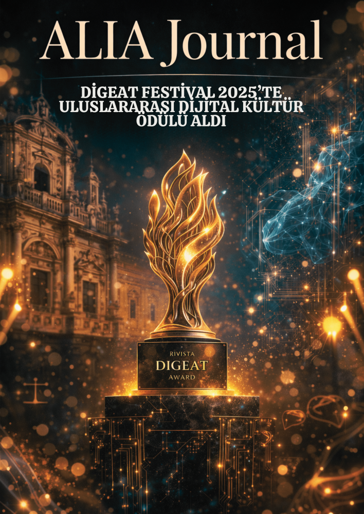 ALIA Dergisi, Digeat Festival 2025’te Uluslararası Dijital Kültür Ödülü Aldı